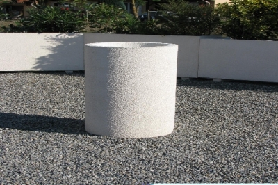 Finition béton crépis